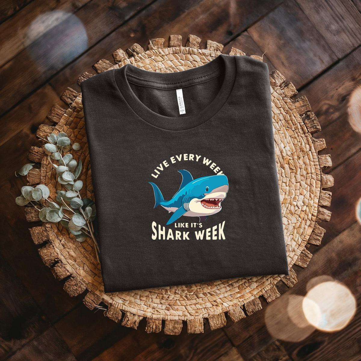 Jaws Simple Summer T-shirts for Men and Women