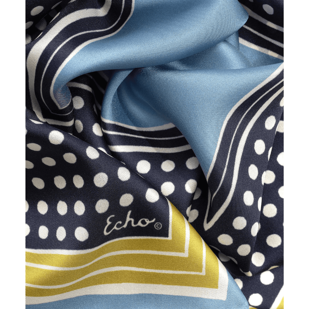 Dotty Silk Bandana