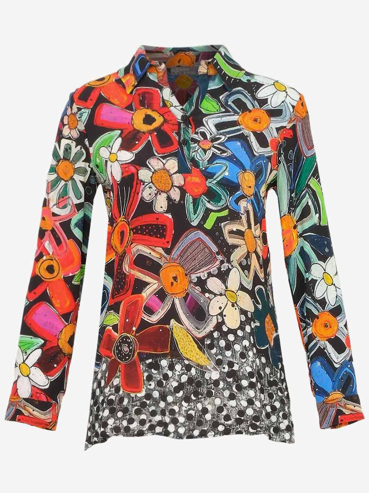 Art Pour Toi Minnie De Mickey Blouse In Multicolor