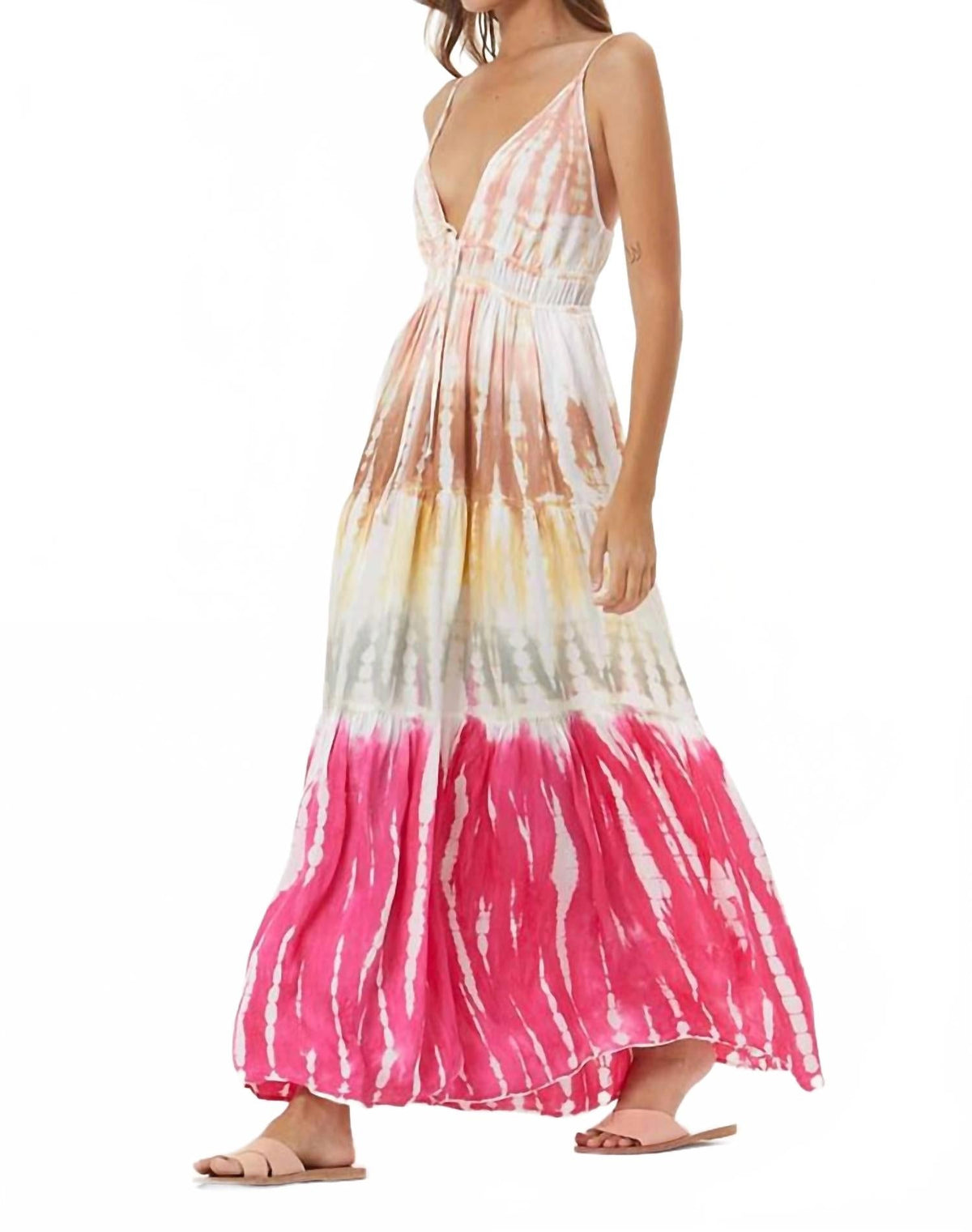 Sienna Dress In Agate Wash
