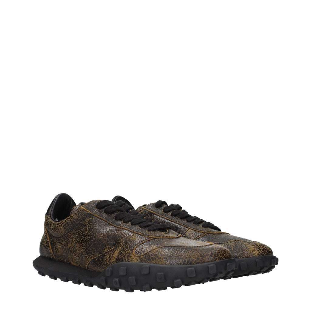 Jil Sander Leather Men's Sneakers