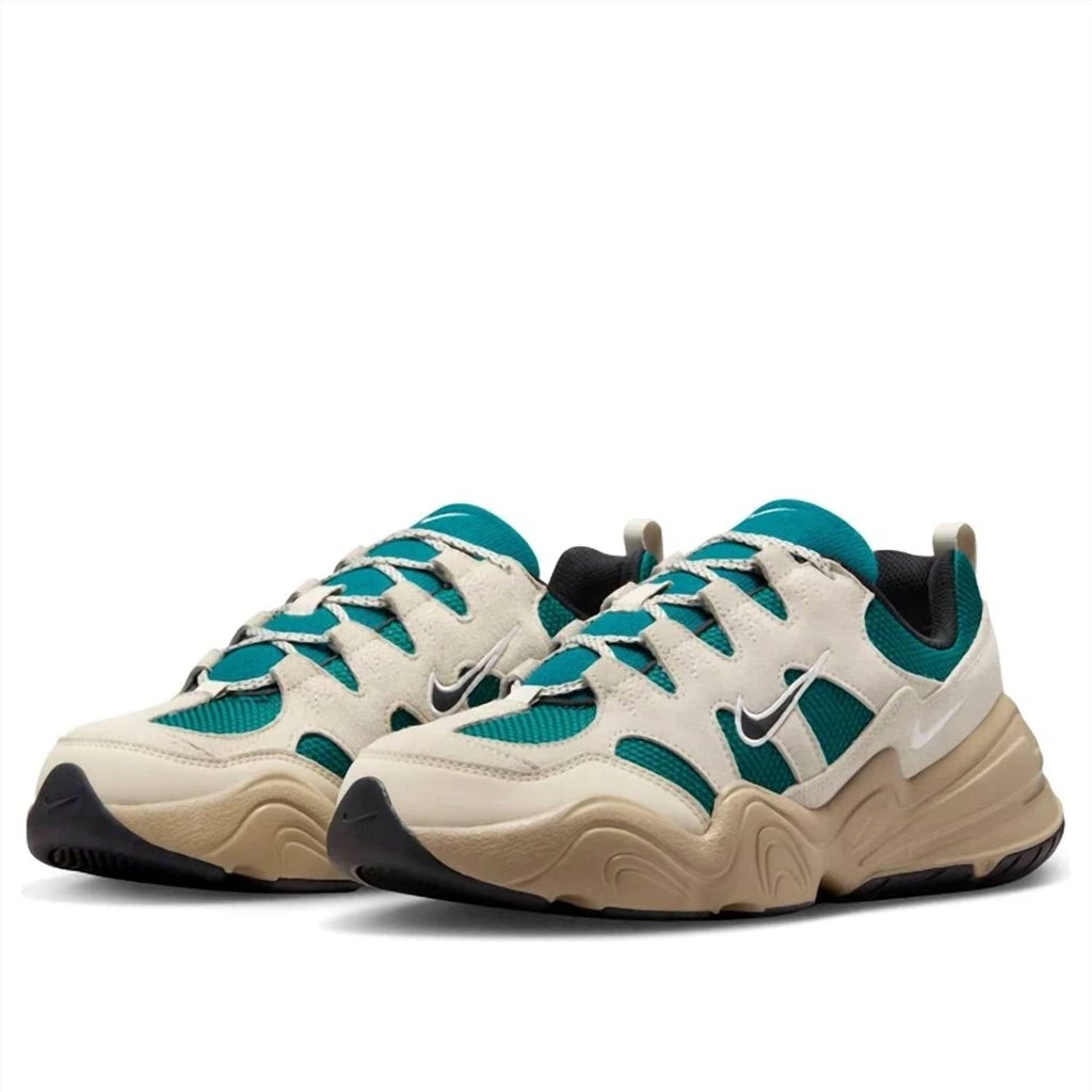 Men's Tech Hera Sneakers In Light Orewood Brown/geode Teal/khaki/black