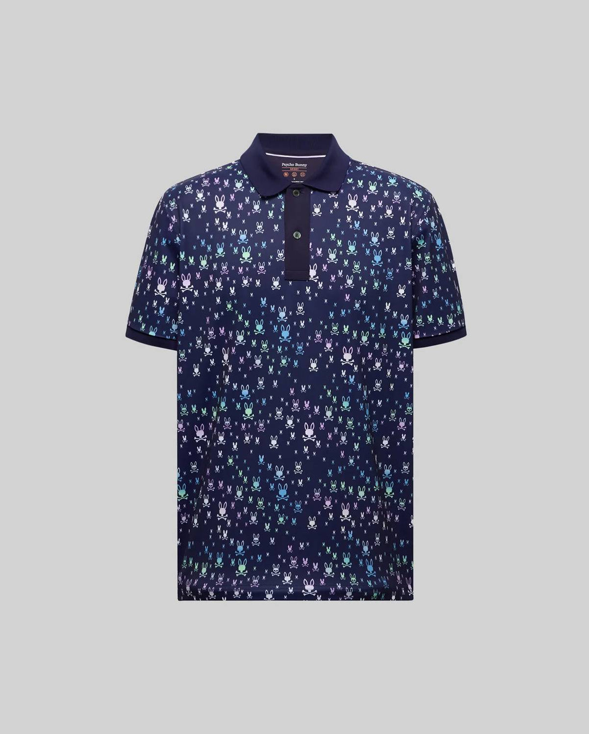 Nev Sport Polo Shirt In Evening Blue