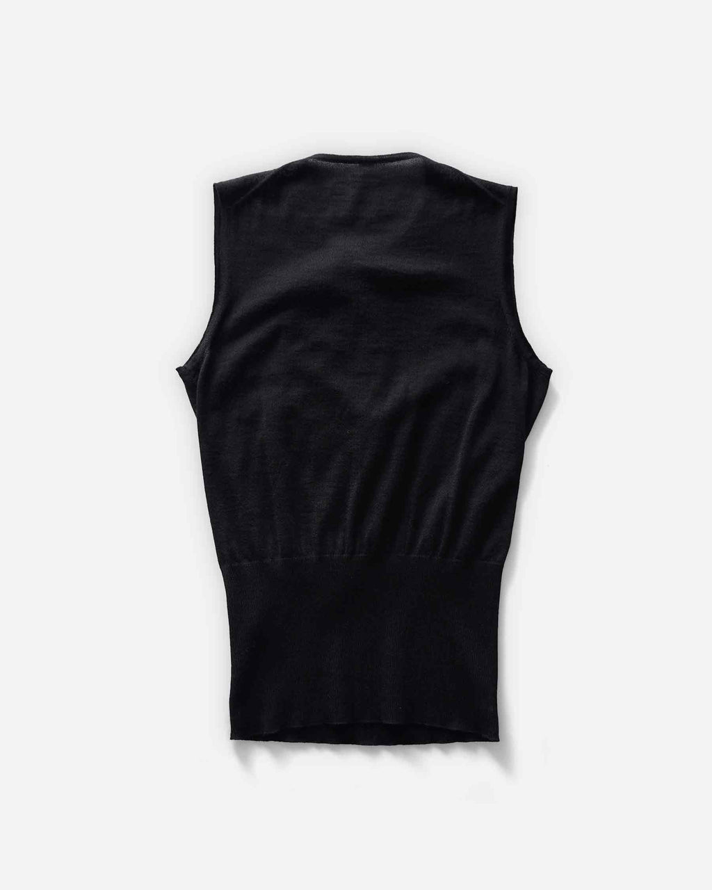 N/S Frilled Cashmere/ Silk Knitted Top