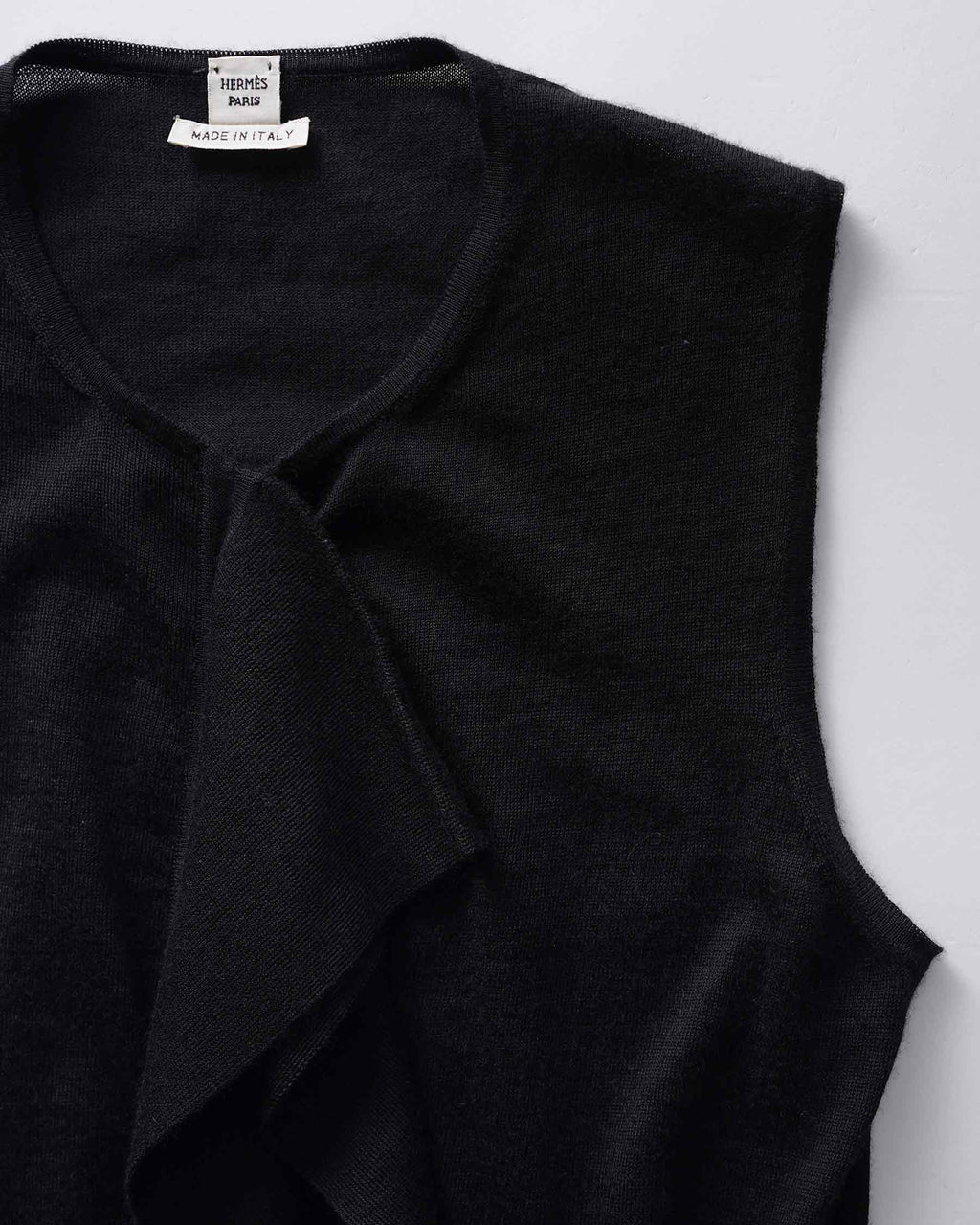 N/S Frilled Cashmere/ Silk Knitted Top