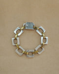 Silver x Brass Chain Bracelet