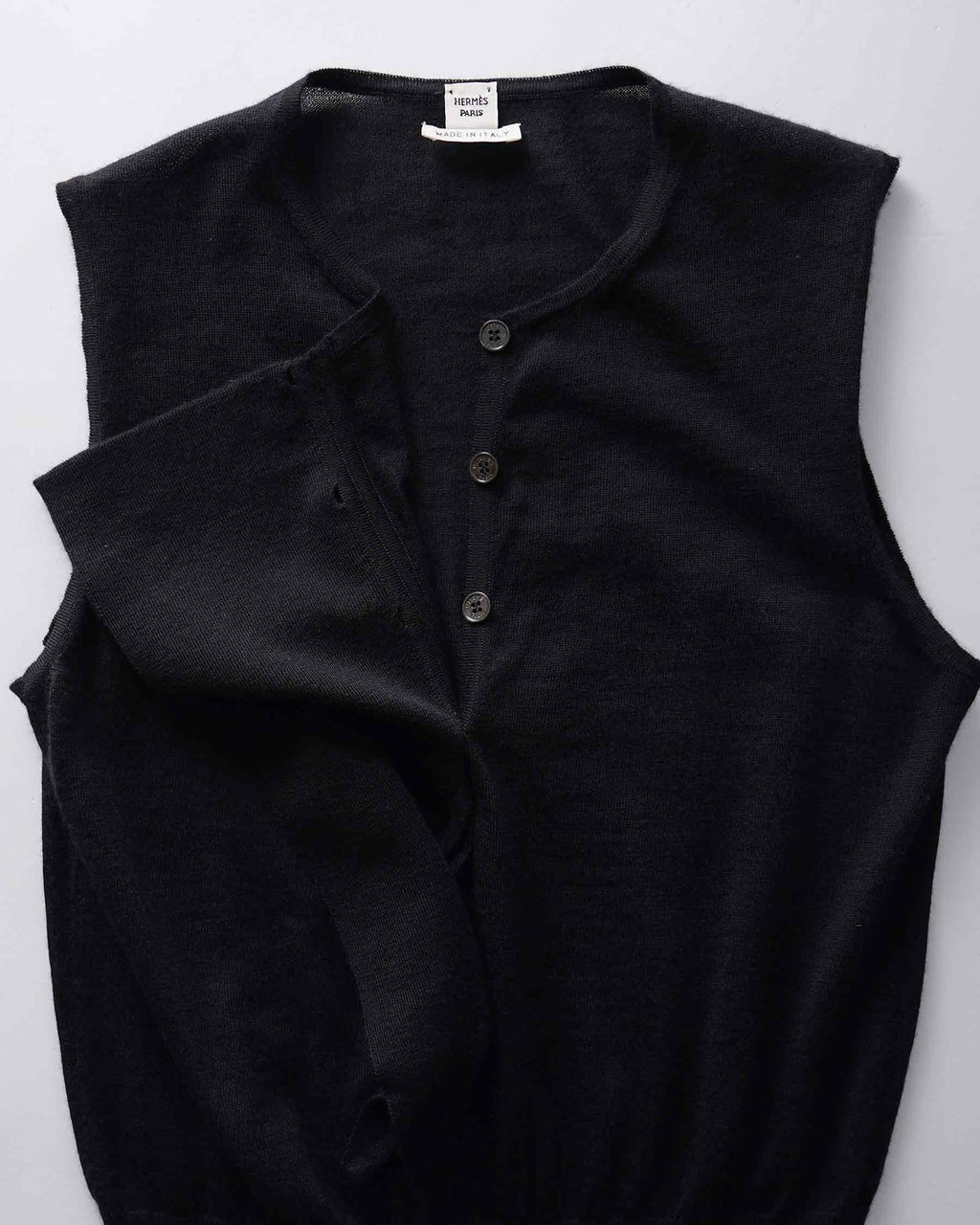 N/S Frilled Cashmere/ Silk Knitted Top