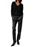Sophia Cigarette Trouser In Black