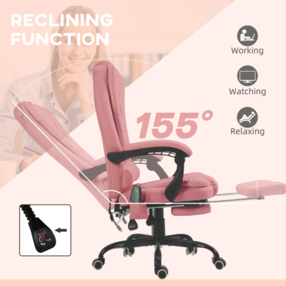 Reclining Executive Chair with Vibrating Massage