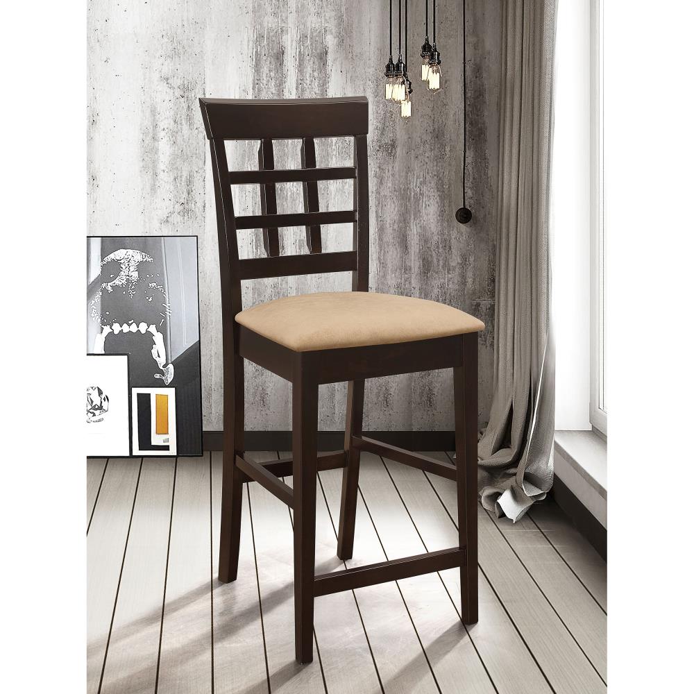 Modern Counter Height Dining Stools with Padded Seats and Durable Construction