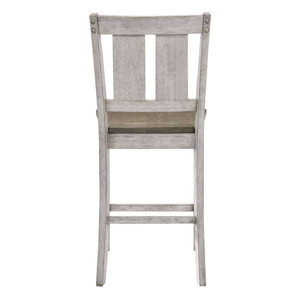 Farmhouse Counter Height Dining Chairs Set of 2