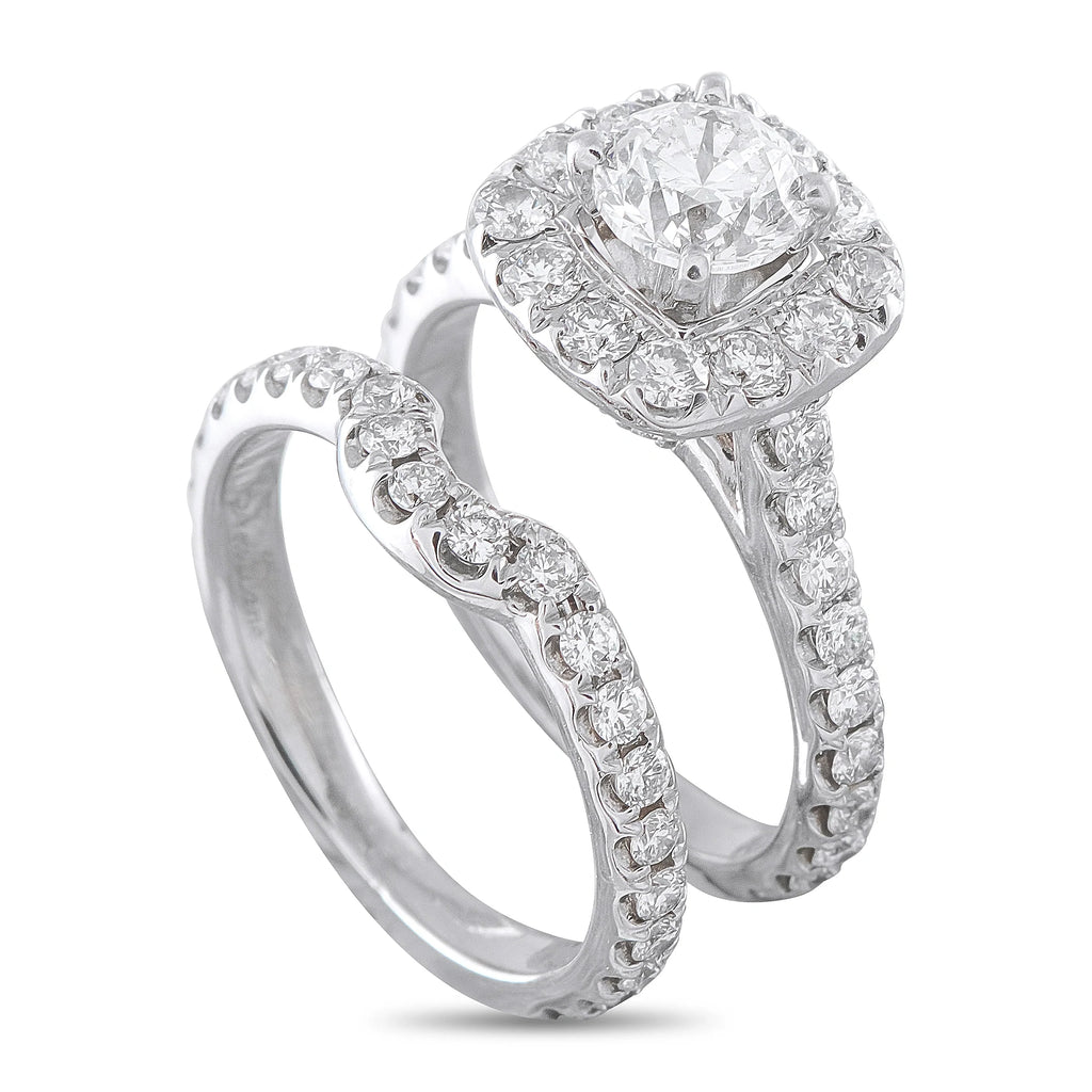 Neil Lane 14K White Gold 1.50ct Diamond Ring Set NL07-080726