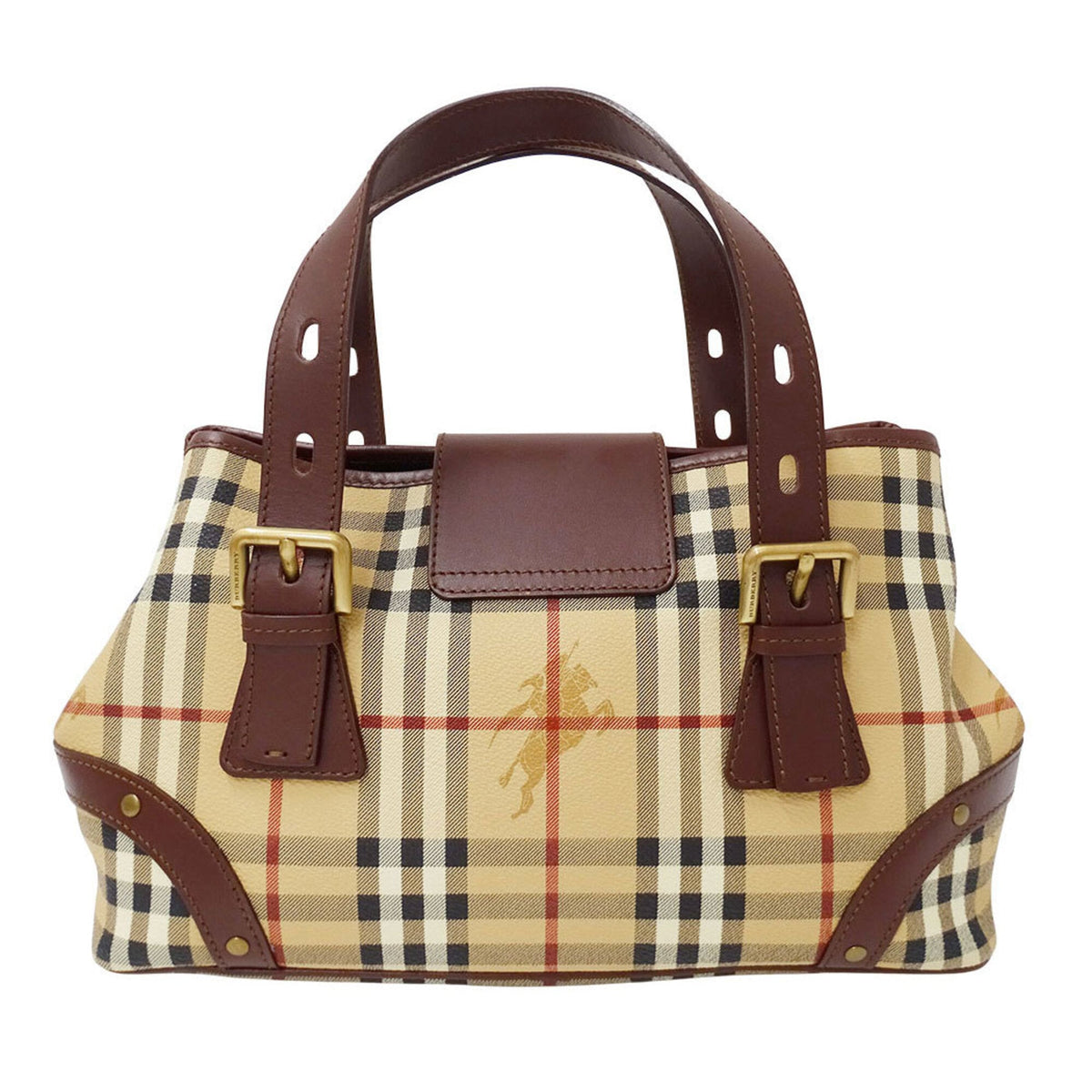 Burberry Pvc Handbag (Pre-Owned)