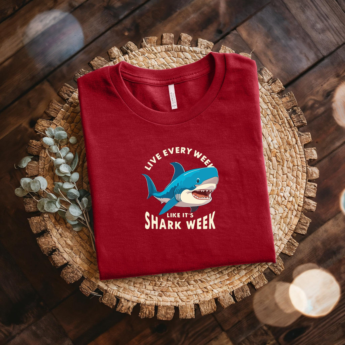 Jaws Simple Summer T-shirts for Men and Women