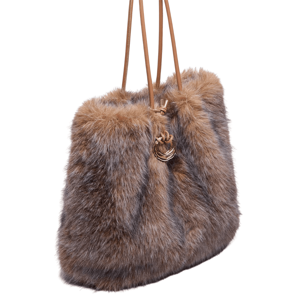 Noor Faux Fur Tote