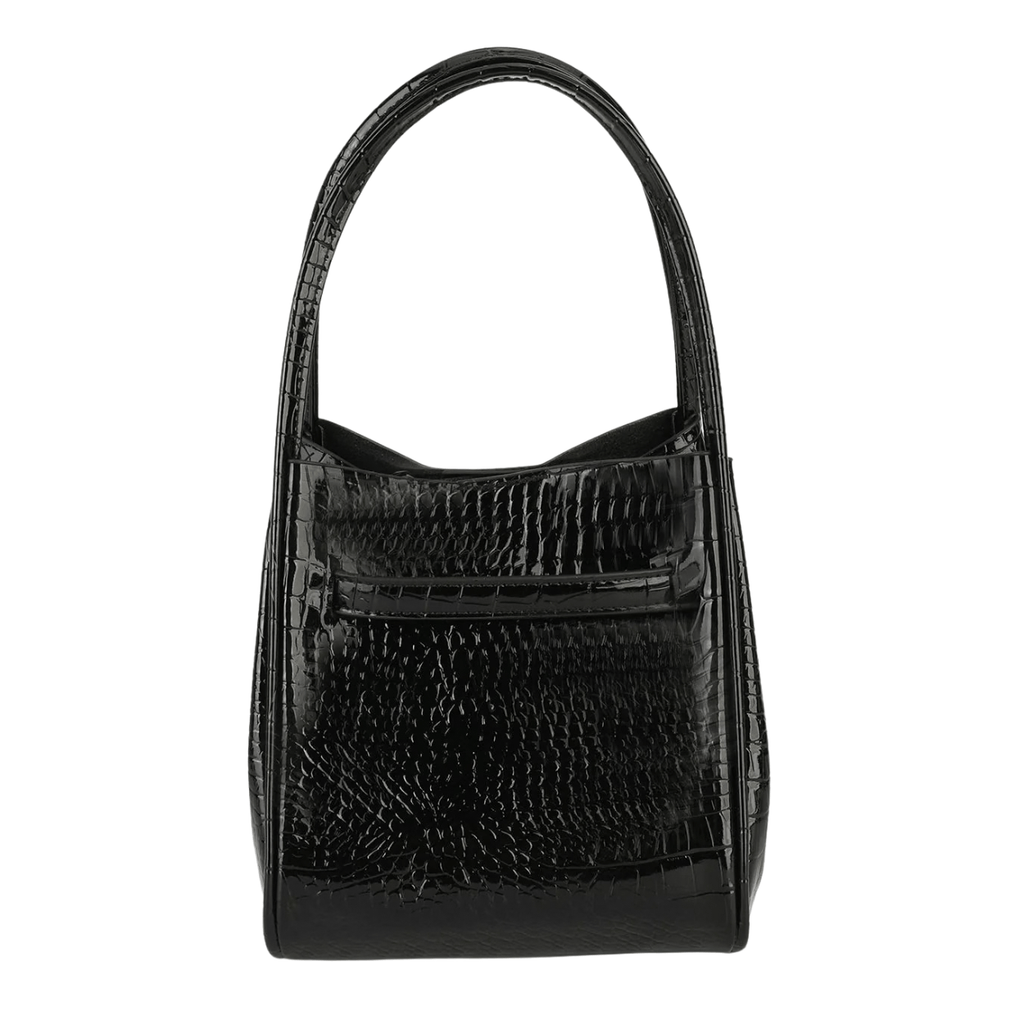 Hollace Croc Mini Tote