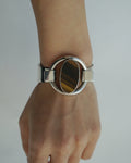 Silver Bracelet w/ Tigereye