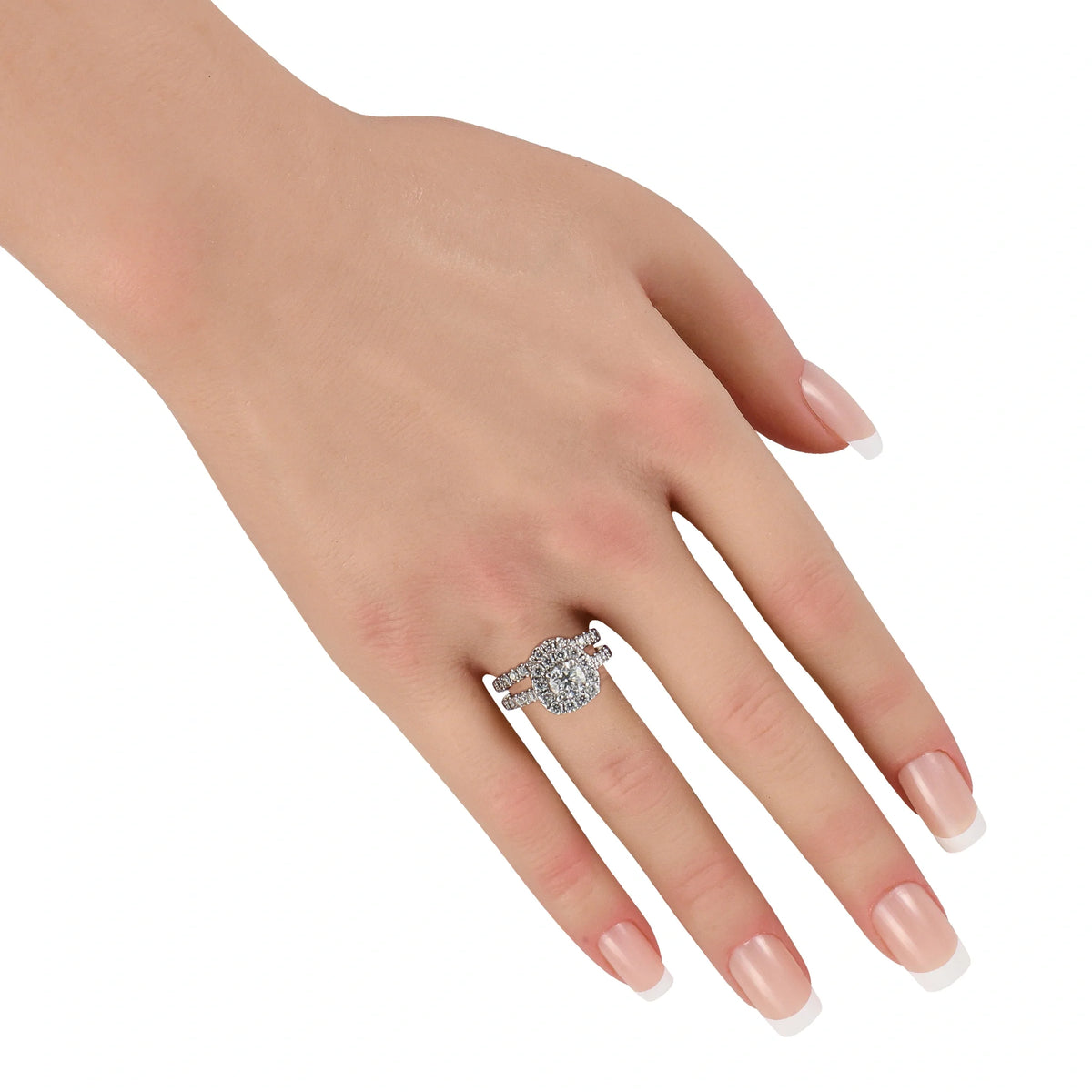Neil Lane 14K White Gold 1.50ct Diamond Ring Set NL07-080726