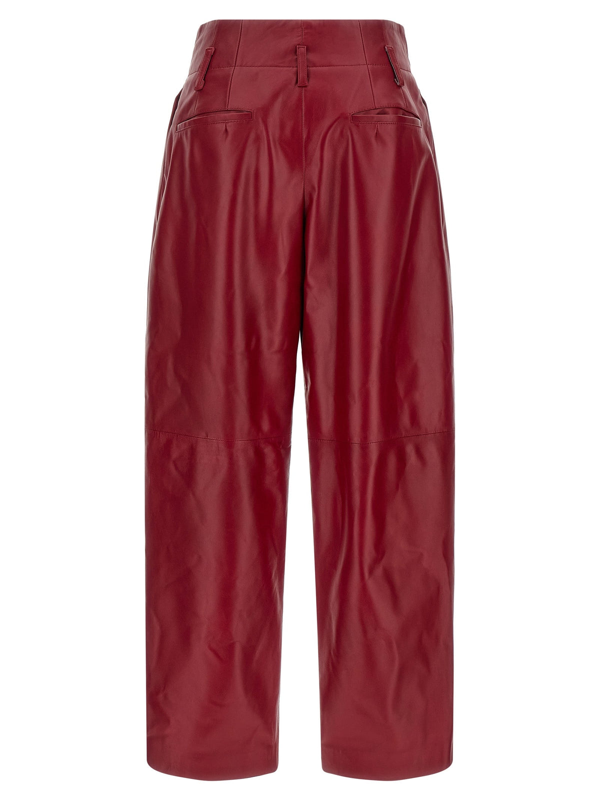 Alberta Ferretti Leather Women's Pants