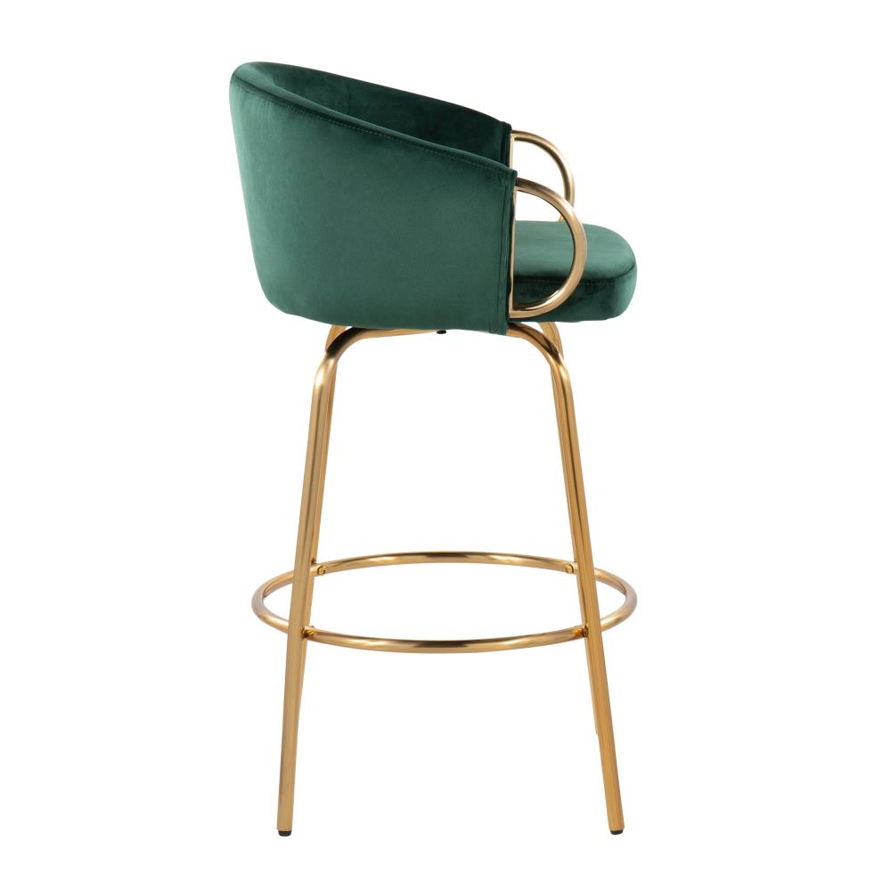 Luxe Steel Frame Counter Stools