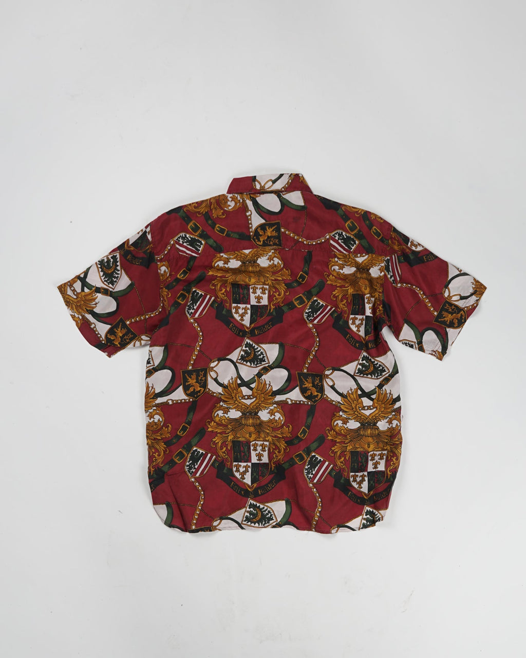 Silk Shirt Short Sleeve / Pattern A