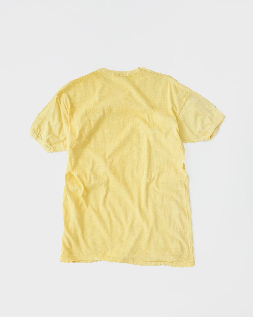 Slub Tee / Yellow