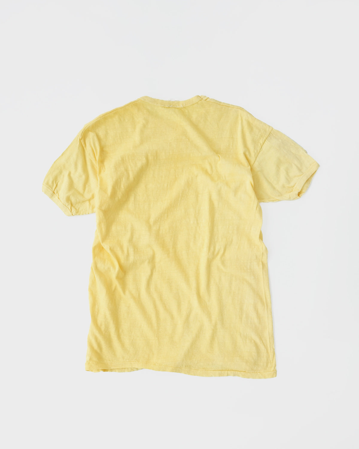 Slub Tee / Yellow