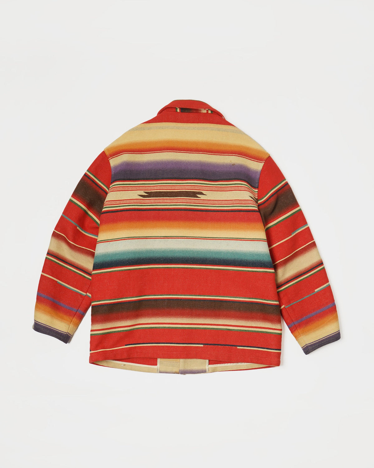 Native Patterned Blanket Jacket