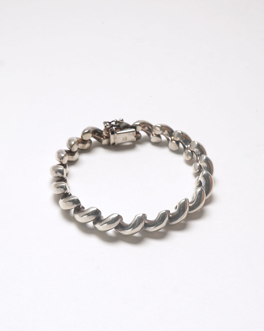 Silver Rope Chain Bracelet