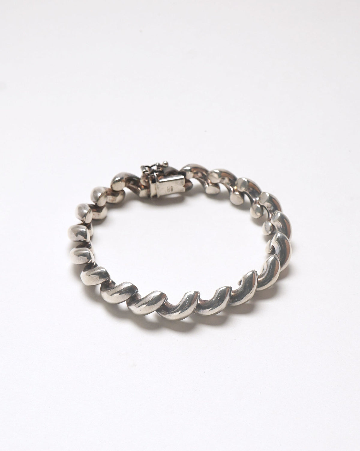 Silver Rope Chain Bracelet