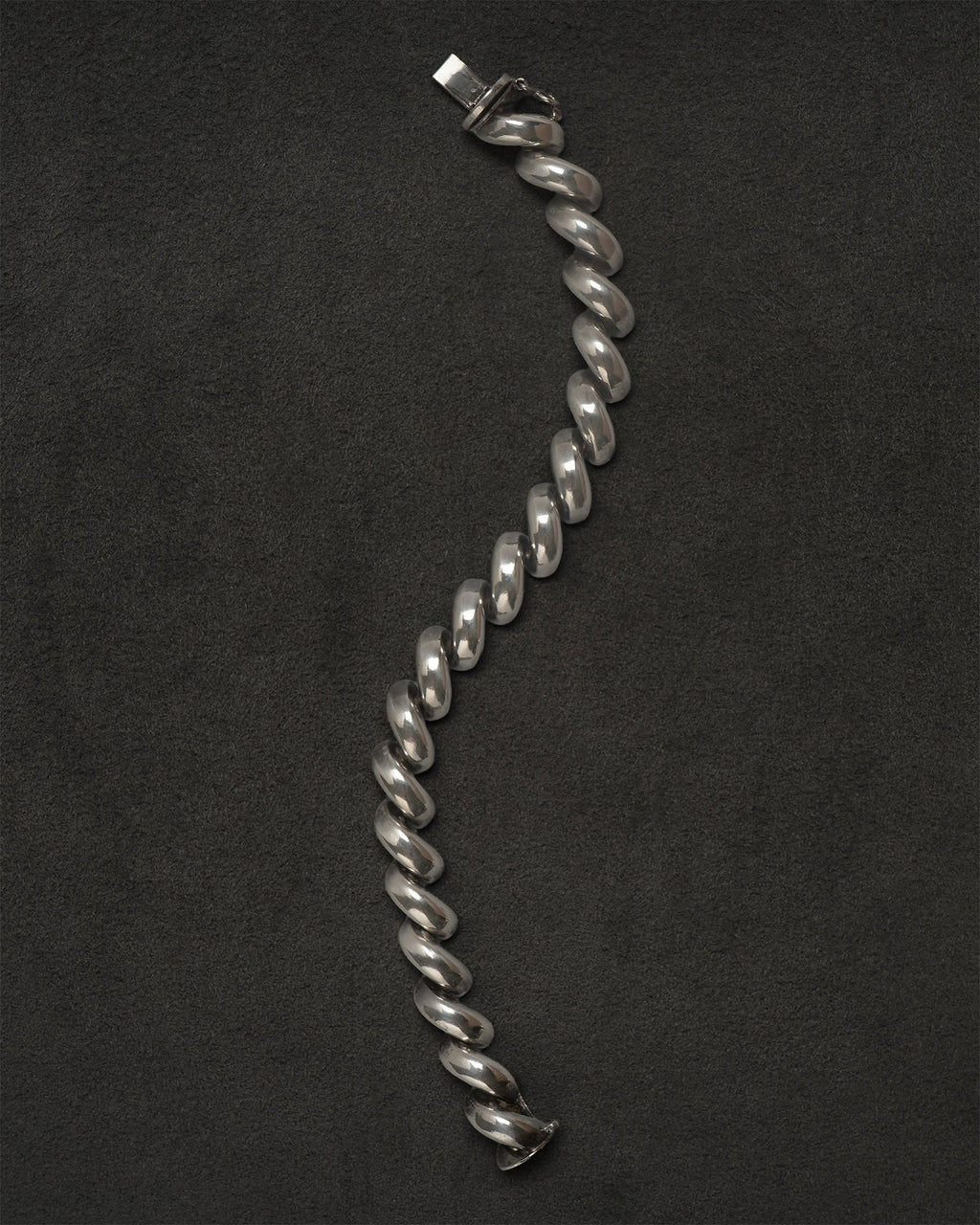 Silver Rope Chain Bracelet
