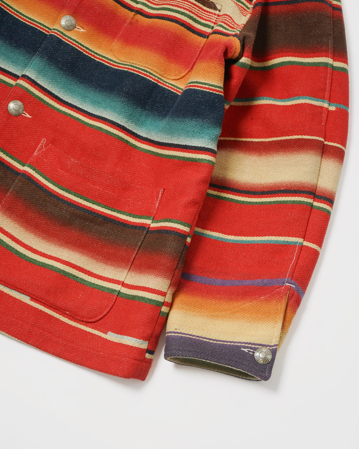 Native Patterned Blanket Jacket