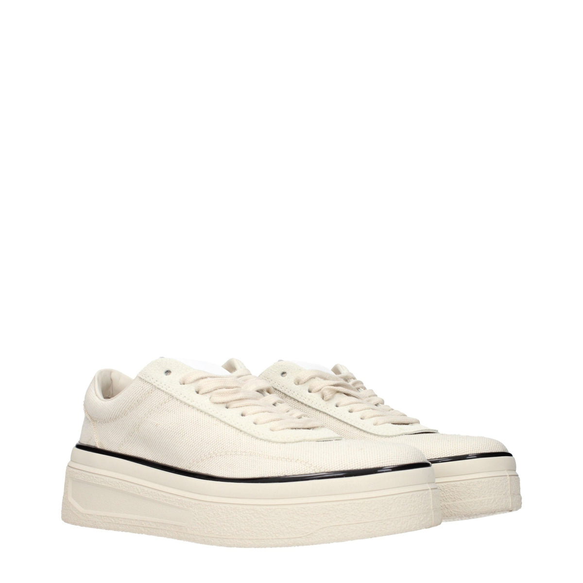 Jil Sander Fabric Platform Men's Sneakers