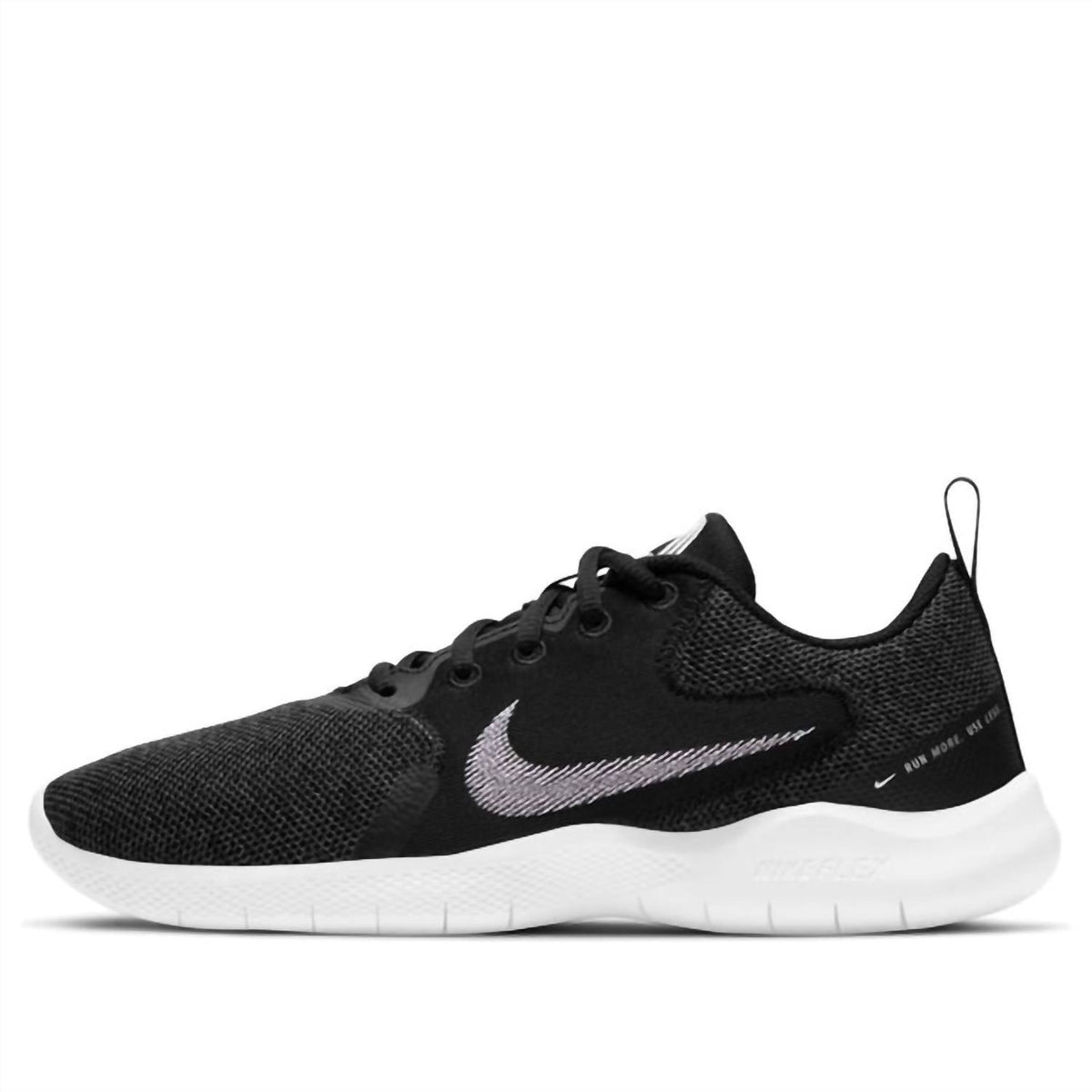 Women's Flex Experience Run 10 Sneakers In Black/white/dark Grey