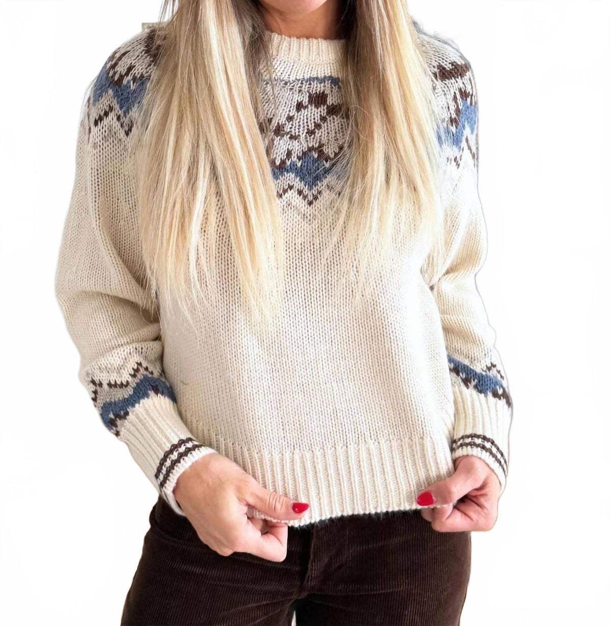 Women's Vega Sweater In Ivory