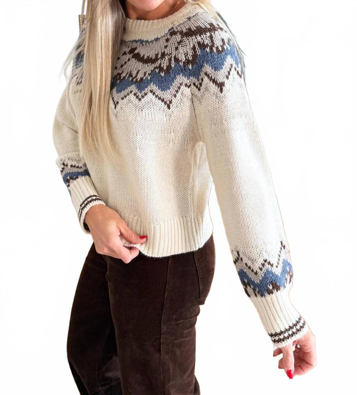 Women's Vega Sweater In Ivory