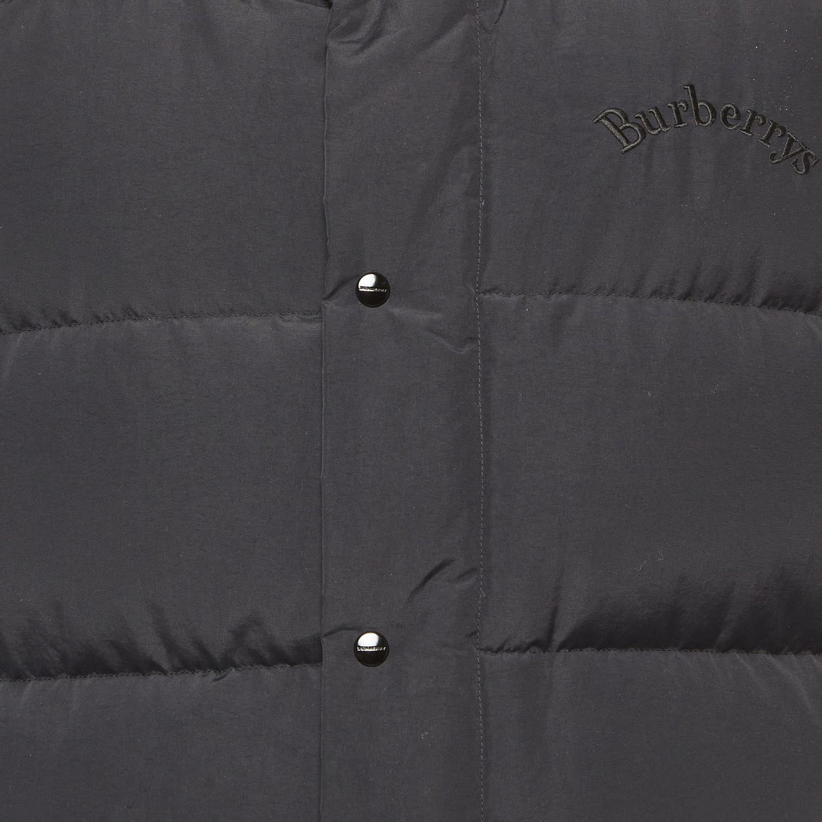 Burberry Black Nylon Down Gilet