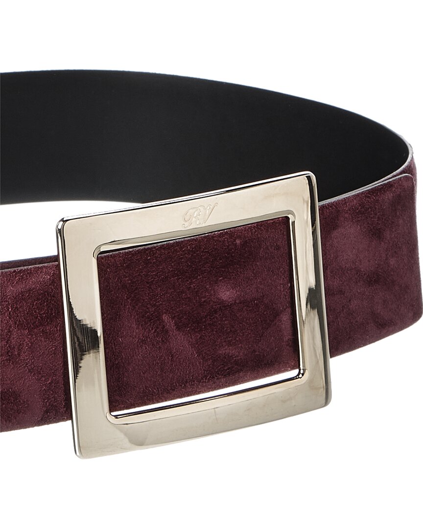 Roger Vivier Suede Belt