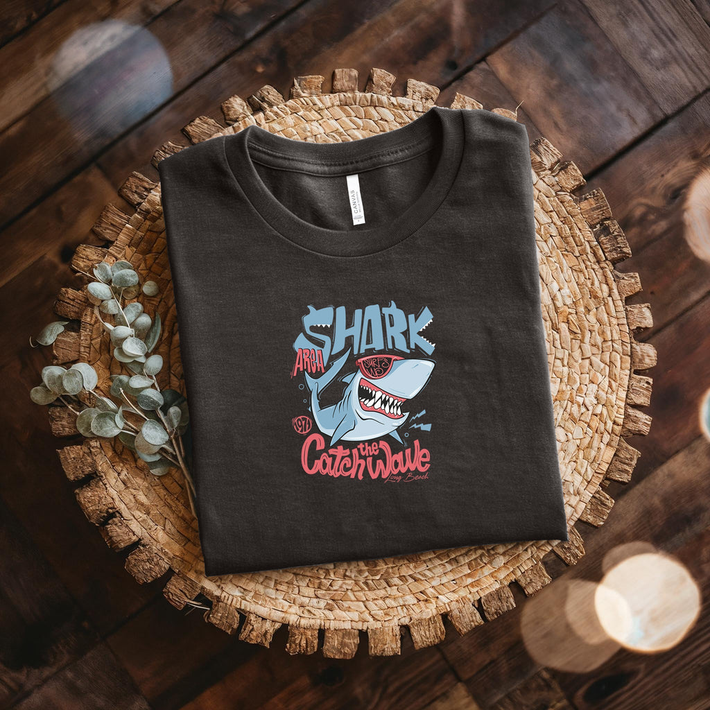 Jaws Unisex Crew Neck Printed T-Shirt