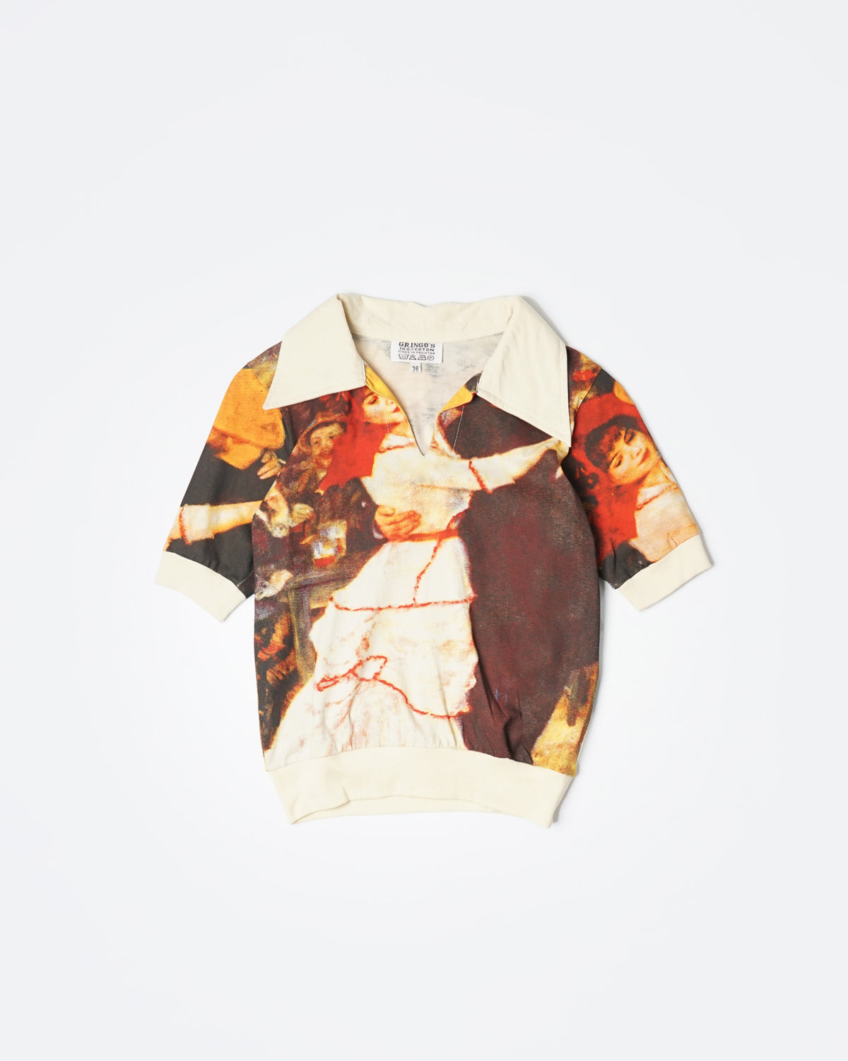 Art Printed Polo SS