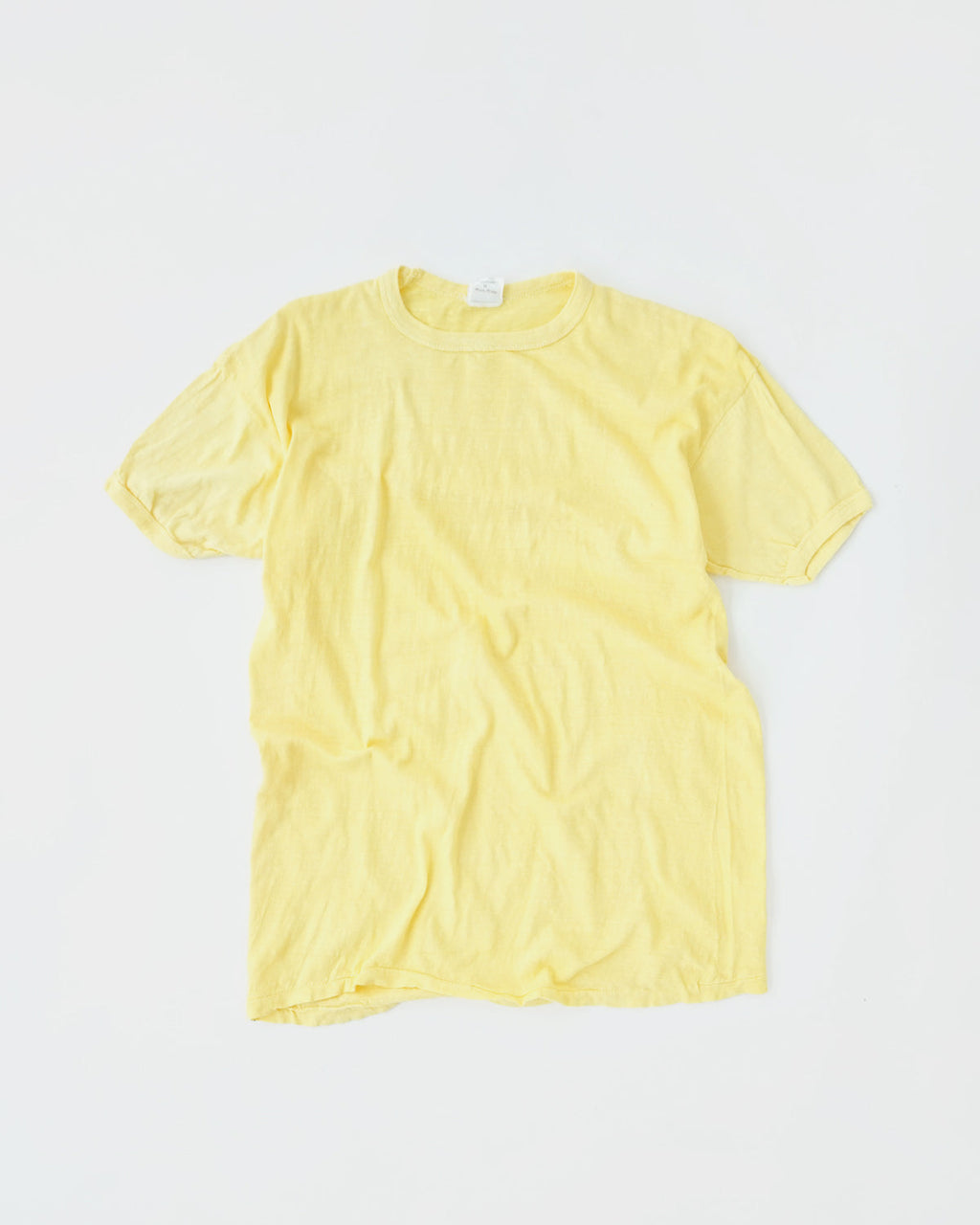 Slub Tee / Yellow