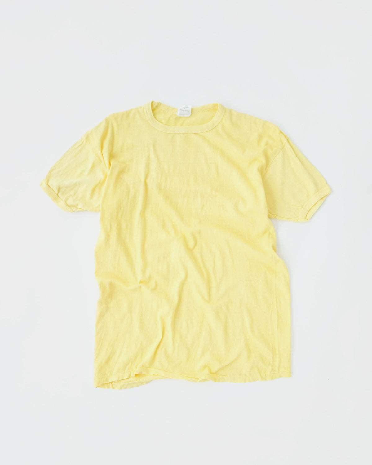 Slub Tee / Yellow