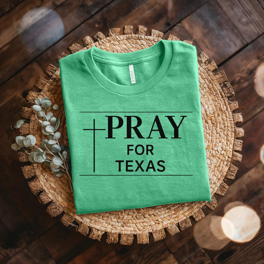 Texas Strong When You Go Through Deep Waters, I Will Be With You Print T-Shirt