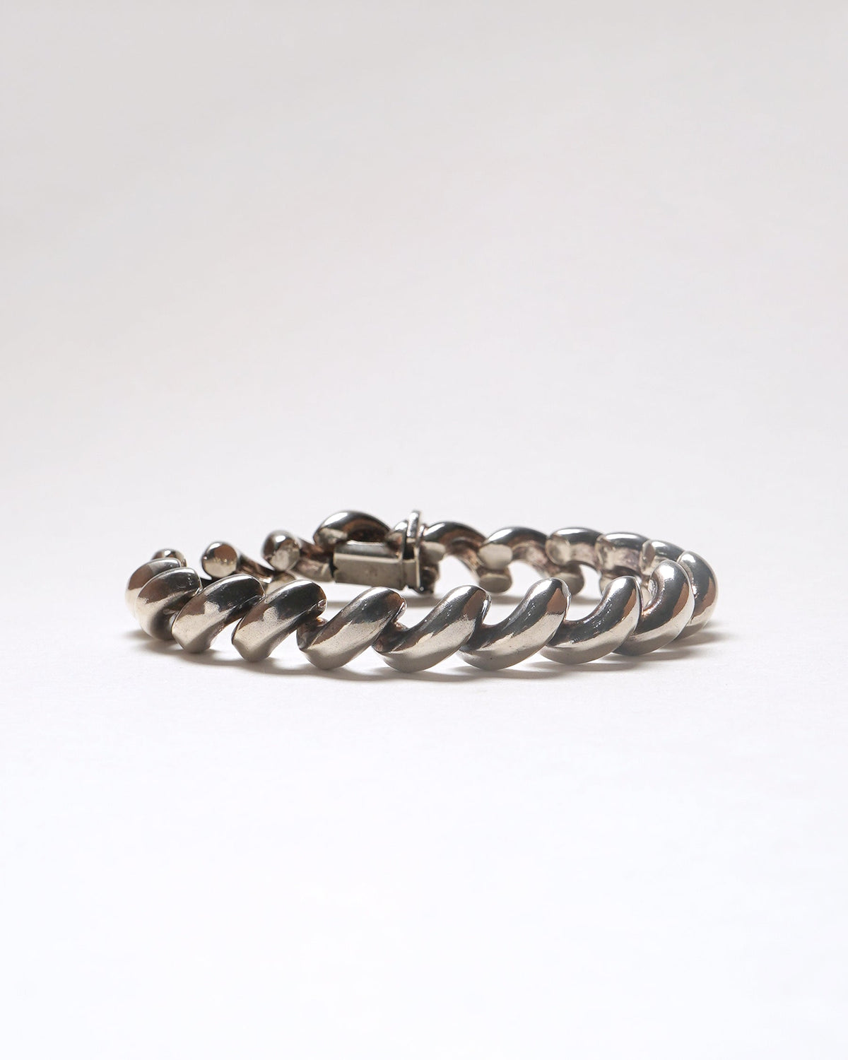 Silver Rope Chain Bracelet