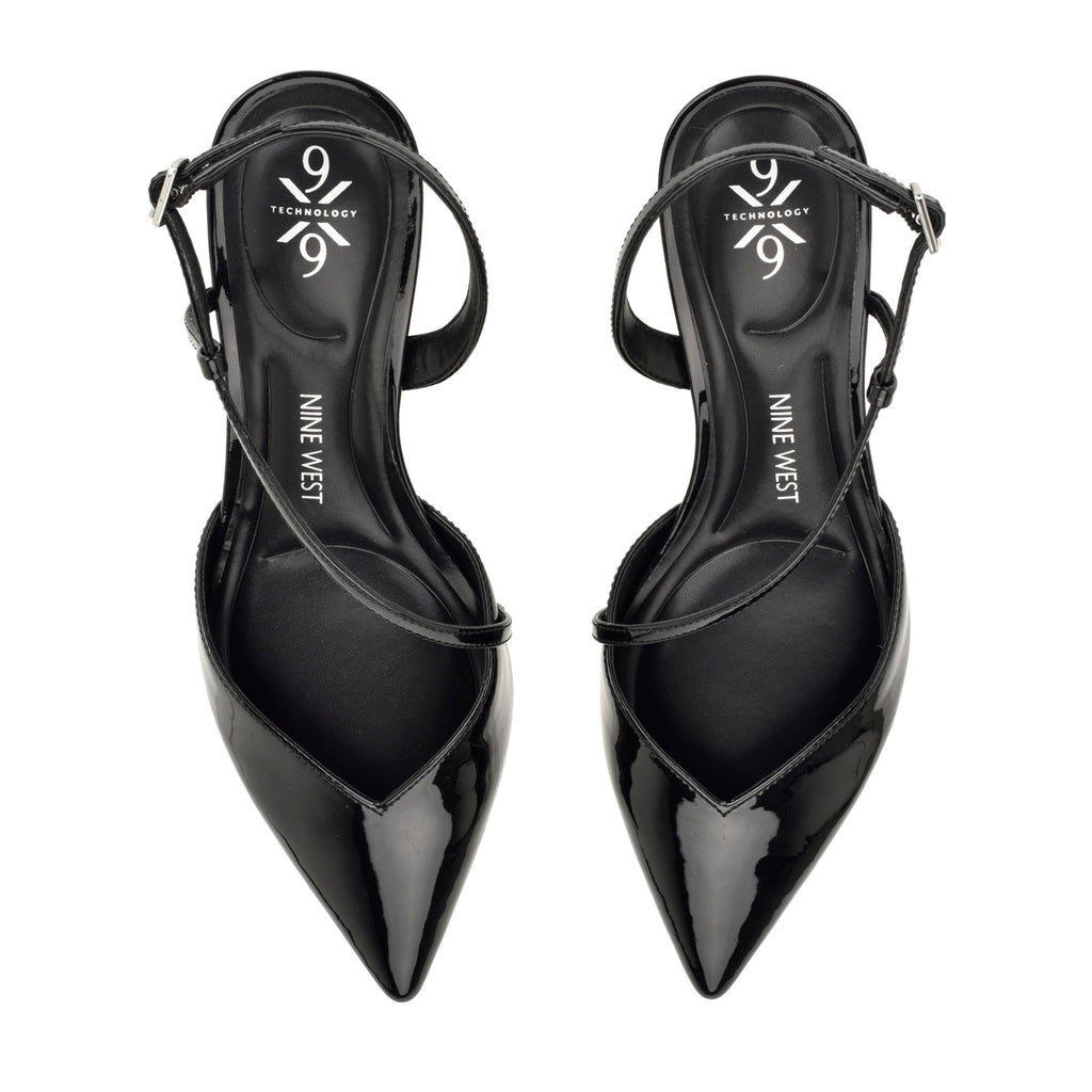 Kamon 9x9 Slingback Pumps