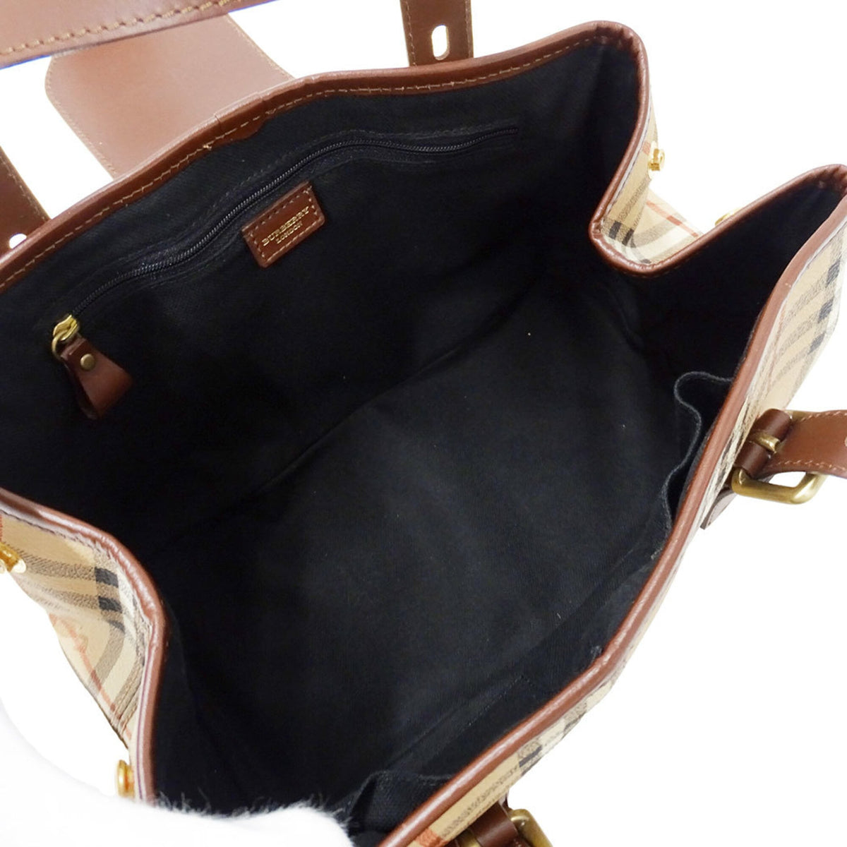 Burberry Pvc Handbag (Pre-Owned)