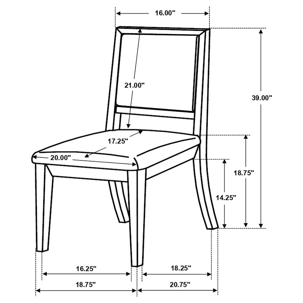 Elegant Fabric Accent Chairs for Dining Areas and Contemporary Living Spaces