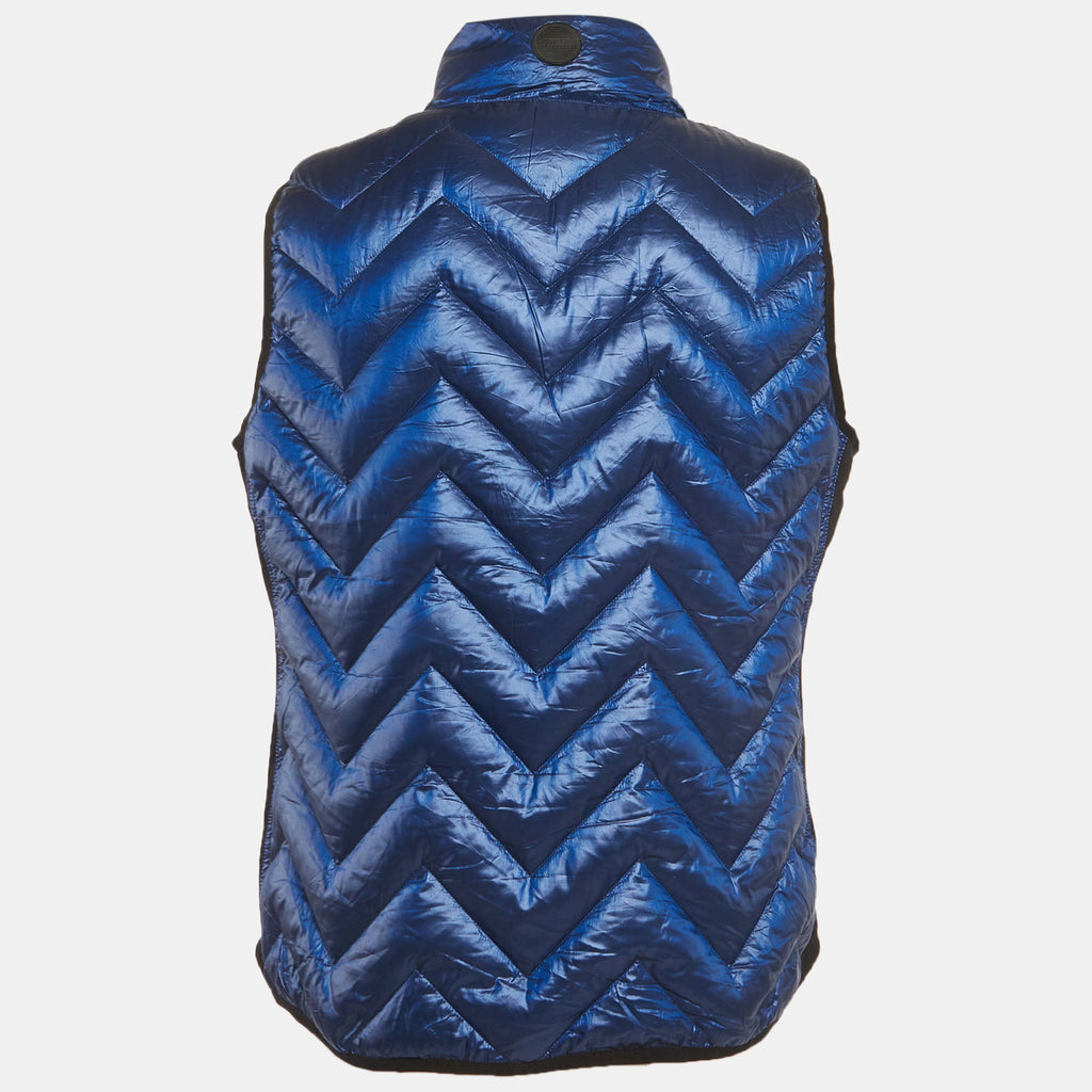 Calvin Klein Blue Synthetic Quilted Down Gilet