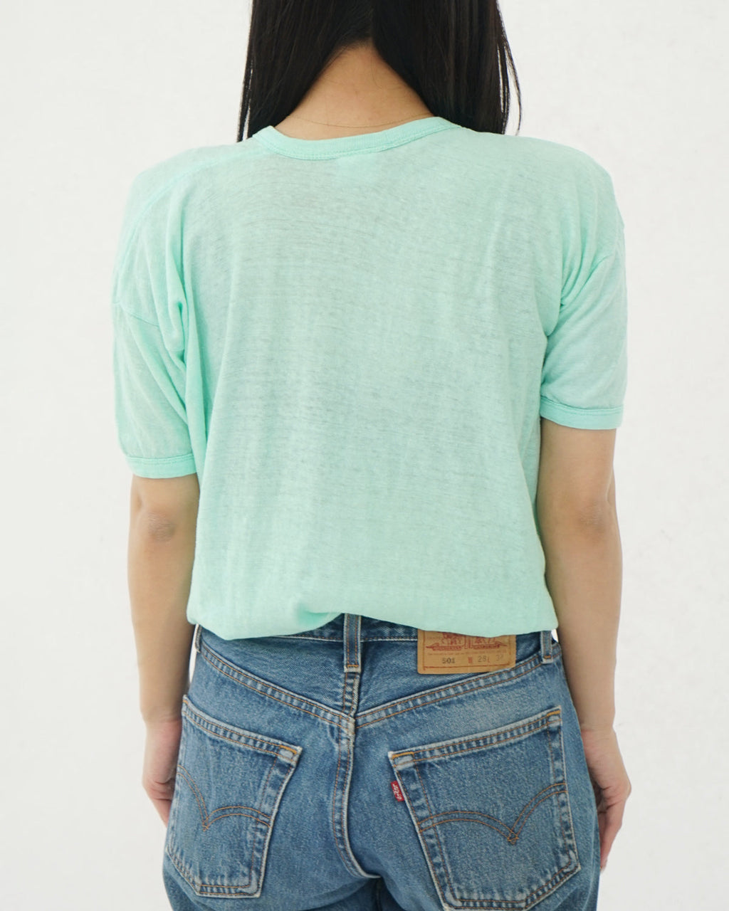 Slub Tee / Mint Green
