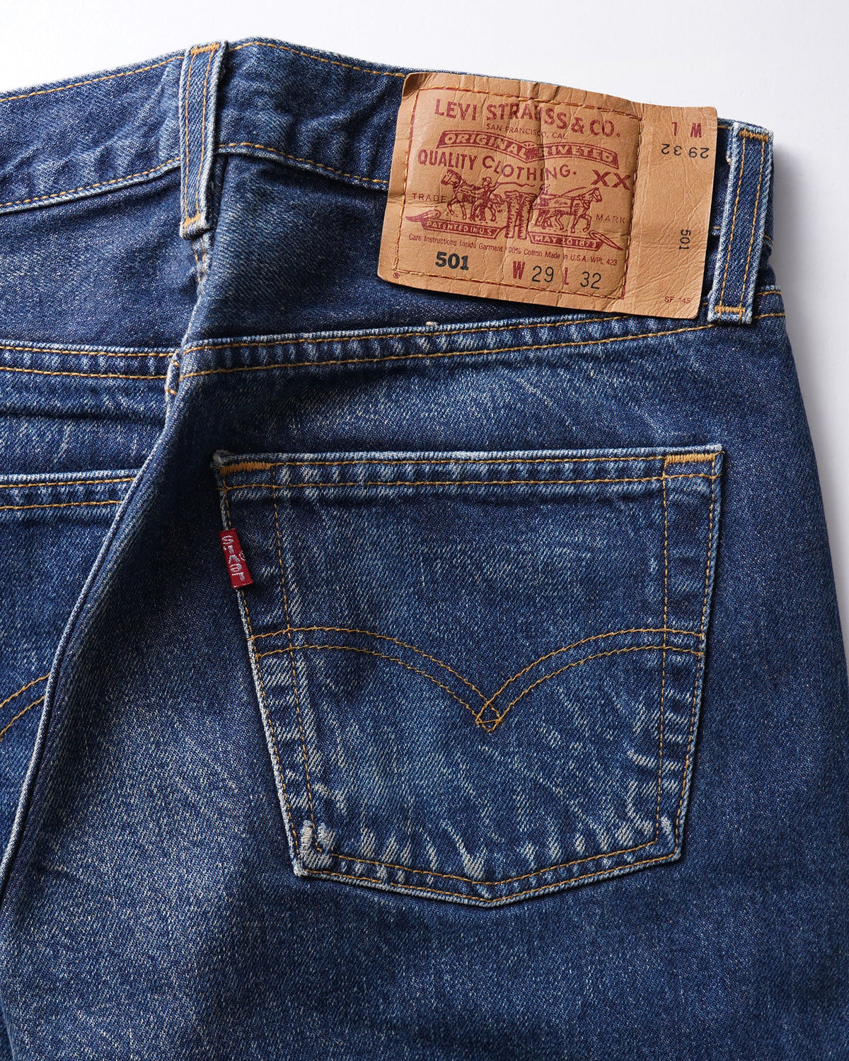 501 Straight Fit Denim Pants / size: 28